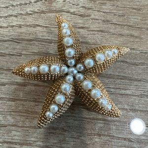 Vintage Bellini Starfish Brooch